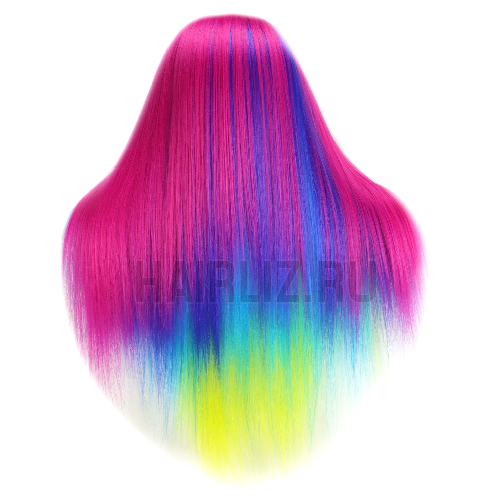 Учебный манекен, 100% протеиновые волосы PHL-055